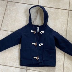 Navy peacoat